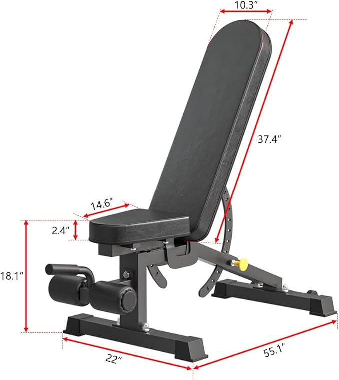 Commercial Adjustable Bench (1500 Lbs