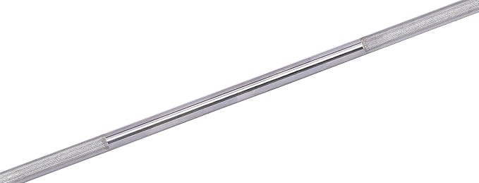 Signature Fitness Standard Weightlifting Barbell 300-Pound Capacity,