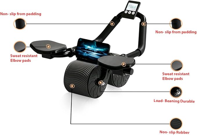 ROYAL BLAZE New automatic rebound retractable abdominal excise