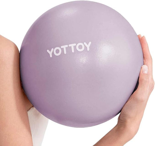 Pilates Ball, 10-inch Exercise Ball with Anti-Burst Technology