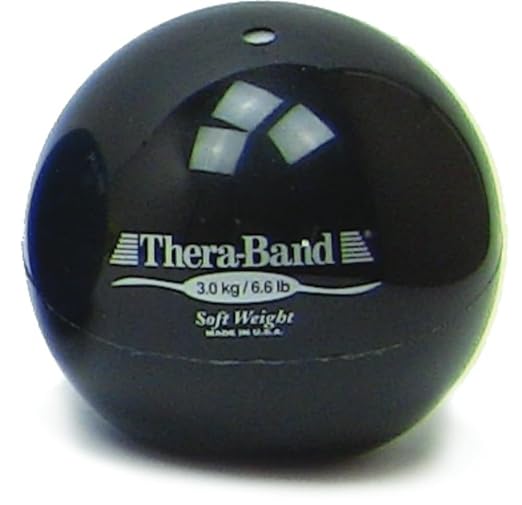 THERABAND Soft Weight 4.5" Diameter, 6.6LB