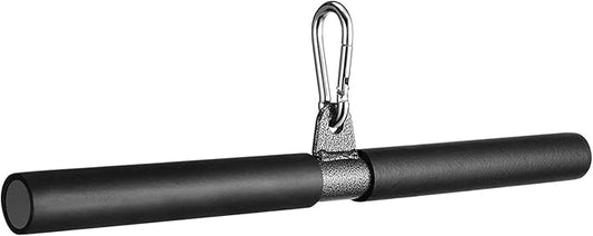 DIY Straight Bar, Bicep Pull With Soft Hand Grips - Weight Machine Accessories for Home Gym Workout