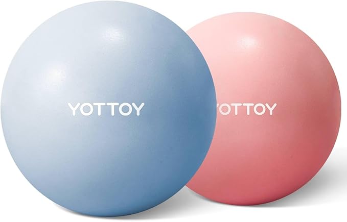 Pilates Ball, 10-inch Exercise Ball with Anti-Burst Technology