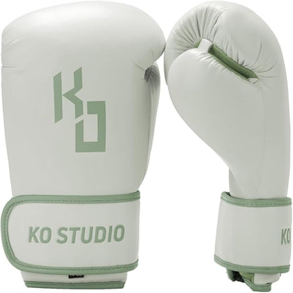 Boxing Gloves for Men & Women - Leather Gloves for Heavy Bag, Punching Bag,Muay Thai, MMA, Kickboxing, Gym Training, Sparring Pro-Style Guantes de Boxeo 12oz 14oz 16oz