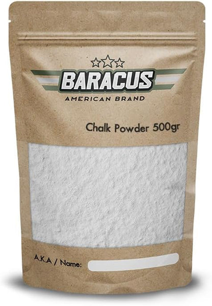 BARACUS Chalk Bag - Premium Gym Chalk for Climbing & Lifting Chalk, Gymnastics, Weightlifting, Crossfit, Pool Dance, Training and Improve Your Hand Grip