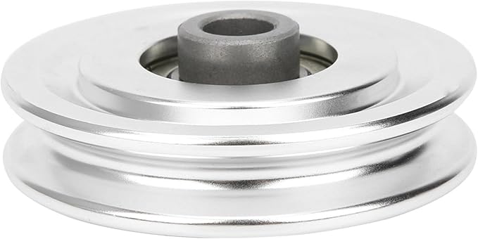 Fitness Pulley Wheel, 70mm Diameter Aluminum Alloy Pulley Wheel Fitness Equipment Accessories for Strength Training Equipment