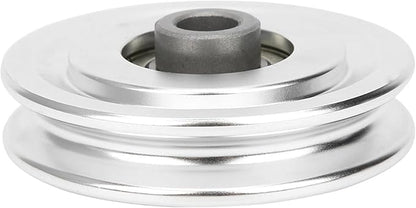 Fitness Pulley Wheel, 70mm Diameter Aluminum Alloy Pulley Wheel Fitness Equipment Accessories for Strength Training Equipment