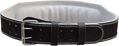 MRX Weight Lifting Belt Genuine Leather - 4 8mm Thick