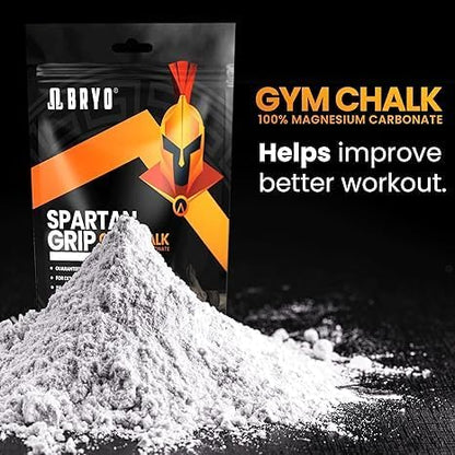 Spartan Grip Loose Chalk Bag Refill - 14.1oz - Premium Sports Chalk for Enhanced Grip - Ideal for Weightlifting, Climbing, Gymnastics, and More