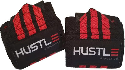 Wrist Wraps for Weightlifting (USPA Approved) - 18" or 12" Premium Quality Weight Lifting Wrist Straps - Best Gym Wrist Wraps with Thumb Loop for Powerlifting & Weight Training for Men & Women