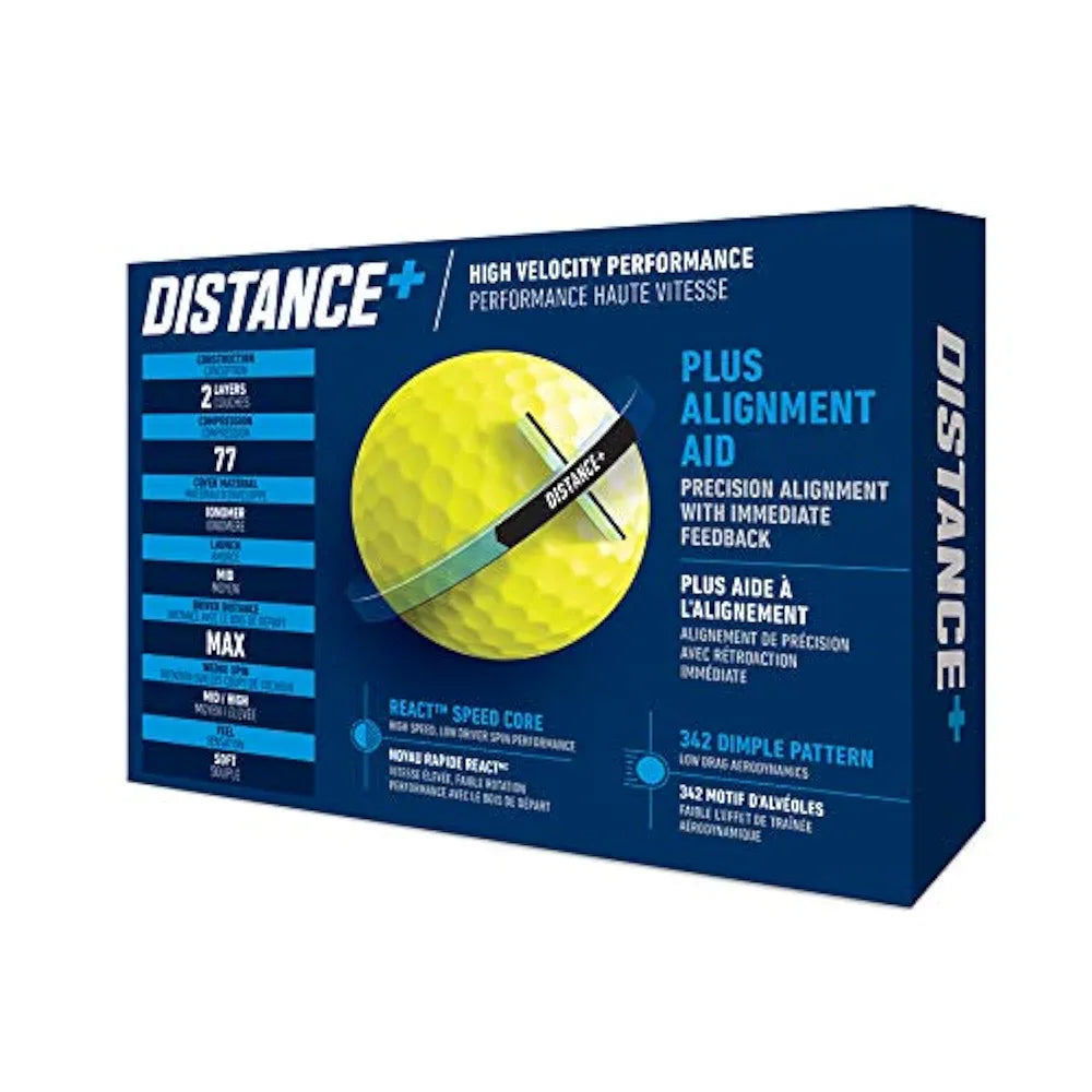 TaylorMade Golf Distance+ Golf Balls