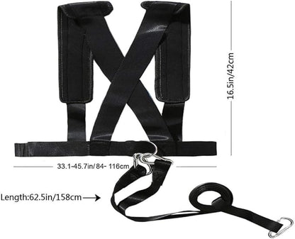 Sled Harness Tire Pulling Harness Fitness Resistance Training