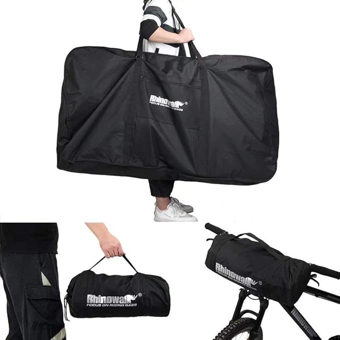Rhinowalk Folding Bike Carry Bag for 26 inch Mountain Bike 700C Road Bicycle Transport Storage Case Travel Luggage