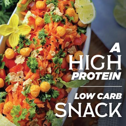 Twin Peaks Ingredients Low Carb, Keto Friendly Protein Puffs, (Variety Pack, 2.1 Ounce), 2 Servings, 3 Pack (60g, 42g Protein, 4g Carbs)