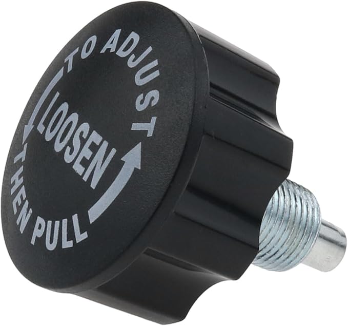 AYLIFU M18 Pop Pull Pin Knob Adjustment Fitness Pop Pull Pin Knob for Fitness Equipment Bicycle Equipment Black 2PCS