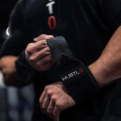 Wrist Wraps for Weightlifting (USPA Approved) - 18" or 12" Premium Quality Weight Lifting Wrist Straps - Best Gym Wrist Wraps with Thumb Loop for Powerlifting & Weight Training for Men & Women