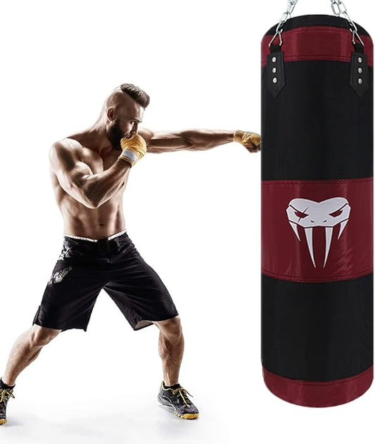 SOTF Heavy Bag Boxing Set Punching Bags for Adults Heavy Duty Hanging Punching Bag Unfilled