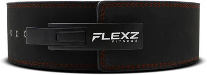 Flexz Fitness Lever Weight Lifting Belt Leather - 10MM 13MM 13MM Powerlifting