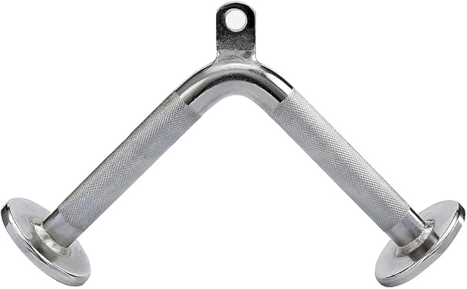 Tricep Press Down Cable Attachment, LAT Pulldown Attachment, Weight Machine Accessories, V Handle with Rotation, Tricep Rope, Rotating Bar, V-Shaped Bar, Multiple Options