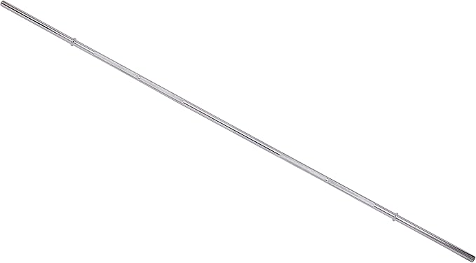 Signature Fitness Standard Weightlifting Barbell 300-Pound Capacity,