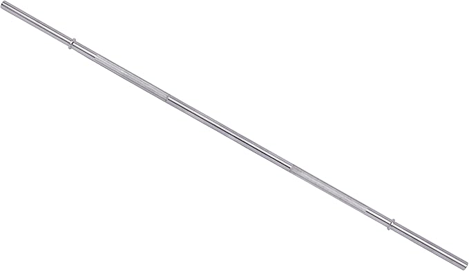 Signature Fitness Standard Weightlifting Barbell 300-Pound Capacity,