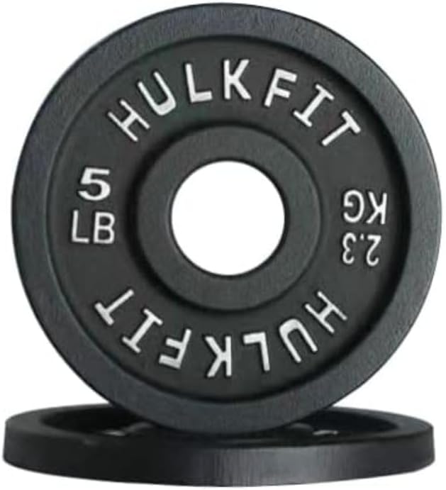 HulkFit 2-inch Olympic Steel Weight Plate with Anti-Rust
