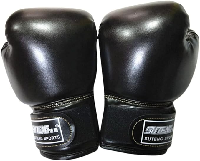 Garneck Kids Boxing Gloves Training Gloves Training Mitts Junior Punch PU Leather Sponge Filled for Toddler and Youth Red