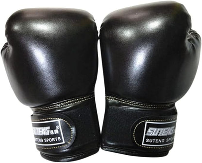 Garneck Kids Boxing Gloves Training Gloves Training Mitts Junior Punch PU Leather Sponge Filled for Toddler and Youth Red