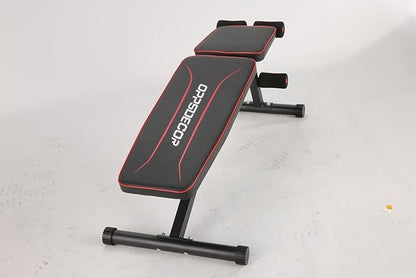 OPPSDECOR Adjustable Weight Bench Set Workout Bench Press