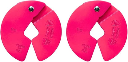 Micro Gainz Dumbbell Fractional 1.25lb Weight Plate, Ideal for Micro Loading, (Choose Color) 2 Piece Fractional Weight Plates, Designed for Dumbbell Training, Made In USA
