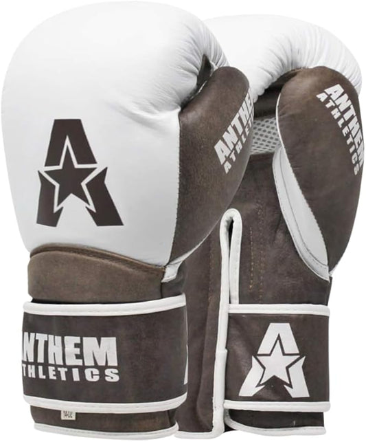 Anthem Athletics Stormbringer Full Grain Leather Boxing Gloves Men Women Muay Thai Gloves 12 oz 14 oz or 16 oz Boxing Gloves