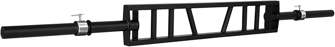 Yes4All Multi Grip Barbell & Cable Attachment - 2 Collars,