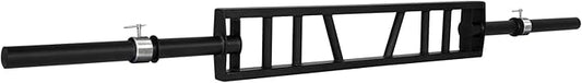 Yes4All Multi Grip Barbell & Cable Attachment - 2 Collars,