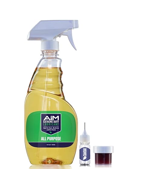 Planet Safe Exercise Equipment Lubricant, (Medium Bundle) No-Odor Non Toxic,for Versa Climber, Treadmill, Bicycle, Rowing Machine, Ellipticals, Fitness - Oil for Maintenance and Quiet Operation