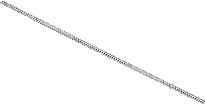 Signature Fitness Standard Weightlifting Barbell 300-Pound Capacity,