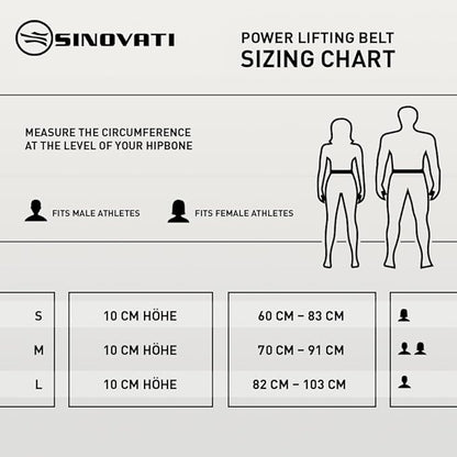 Weight-lifting belt for men with lever buckle 8.5cm / 10cm Height