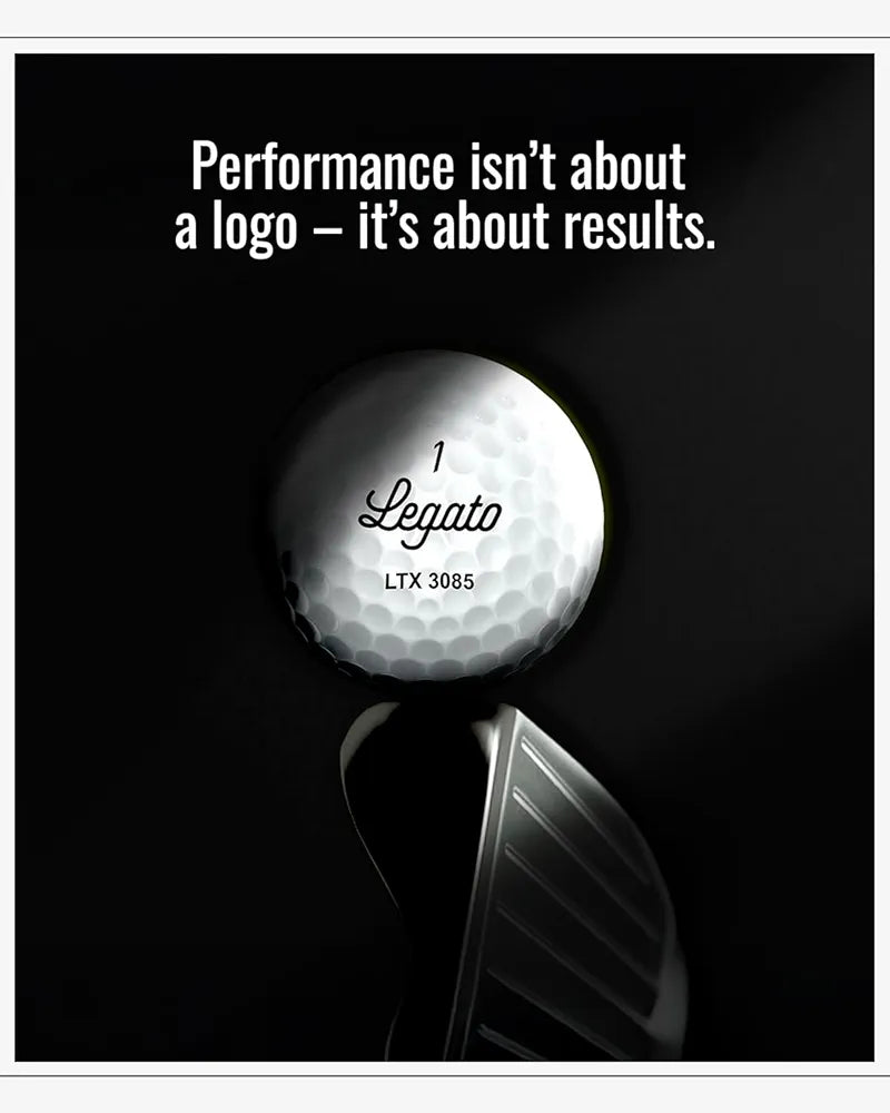 Legato Golf Balls LTX3085 | Designed to Help Golfers Break 90 | Maximized Distance with Soft Feel | 3 Piece | Urethane Cover | 85 Compression