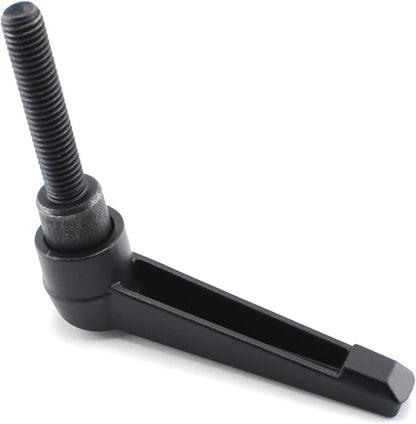 Horizontal Seat Post Adjustment Rod for Spin Bikes Compatible with Peloton L-Shaped Seat Adjustment Handle Replacement Accessory (High-Strength Aluminum Structure)
