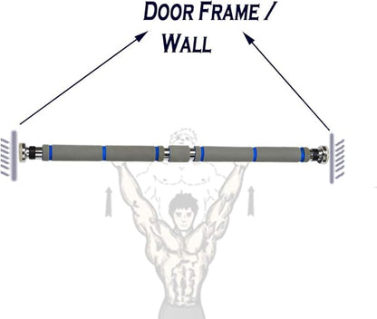 Adjustable 60~100cm / 80~130cm Pull Up Bar Chin 200KG Load