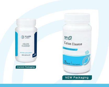 Klaire Labs (Complementary Prescriptions) Colon Cleanse, 100 Capsules