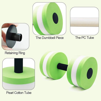 2PCS Aquatic Exercise Dumbells