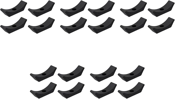 BESPORTBLE Dumbbell Rack, 20 Pcs Bracket Wood Tools Adjustable Dumbbell Stand Dumbbell Rack Saddle Dumbbell Racks Weight Rack Replacement Dumbbell Holder Workout Equipment Workout Tool
