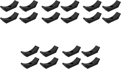 BESPORTBLE Dumbbell Rack, 20 Pcs Bracket Wood Tools Adjustable Dumbbell Stand Dumbbell Rack Saddle Dumbbell Racks Weight Rack Replacement Dumbbell Holder Workout Equipment Workout Tool