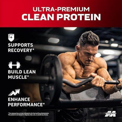 Whey Protein Powder , MuscleTech Nitro-Tech Whey Gold Protein Powder , Whey Protein Isolate Smoothie Mix , Protein Powder for Women & Men , Vanilla Protein Powder, 2 lbs (28 Servings)-package varies