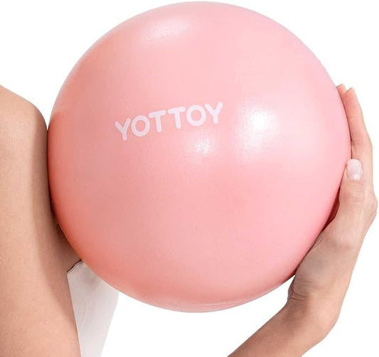 Pilates Ball, 10-inch Exercise Ball with Anti-Burst Technology