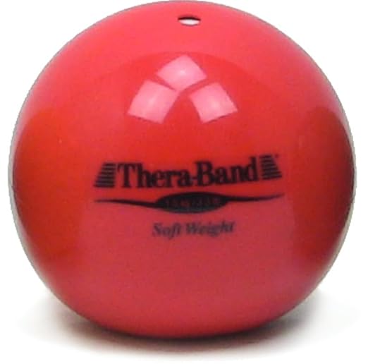 THERABAND Soft Weight 4.5" Diameter, 3.3LB
