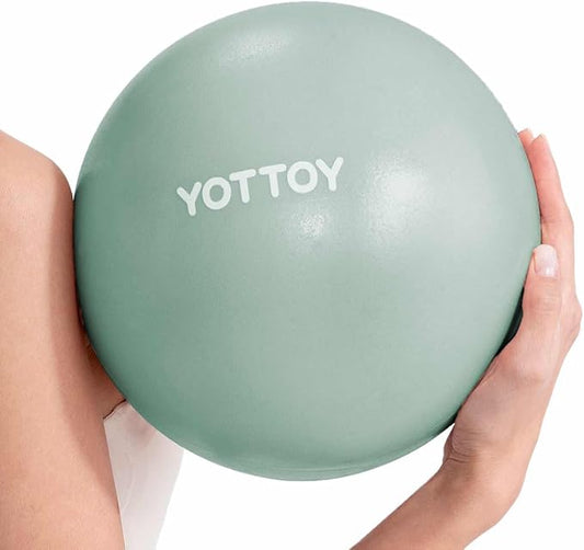 Pilates Ball, 10-inch Exercise Ball with Anti-Burst Technology