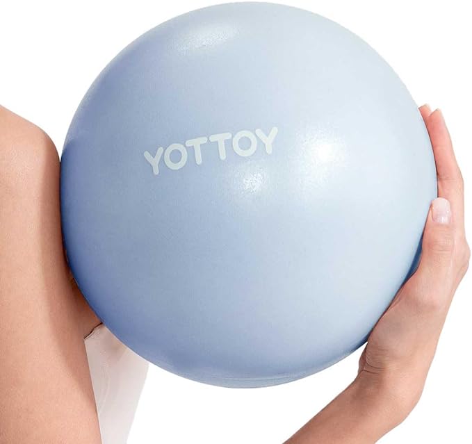 Pilates Ball, 10-inch Exercise Ball with Anti-Burst Technology