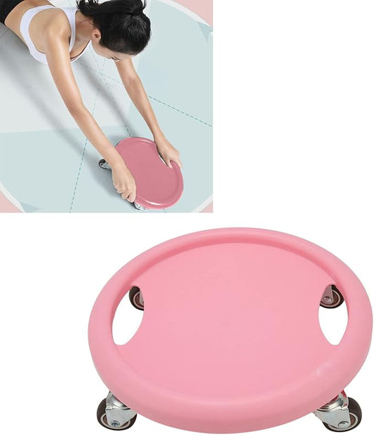 Abs Fitness Trainer Disc 4 Rollers Quiet Smoothing