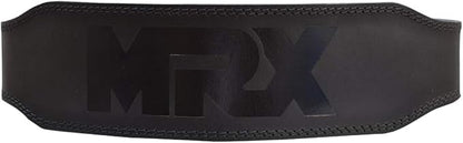 MRX Weight Lifting Belt Genuine Leather - 4 8mm Thick